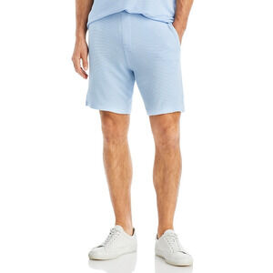 Boss Men Rib Regular Fit Sleep Shorts Light Pastel Size XL